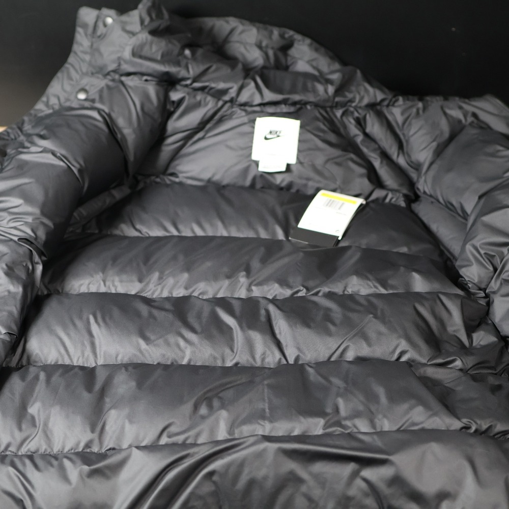 Nike Puffer Jacket Mens Small Black Sportswear Therma-FIT 650 Down IB2973-010 - Picture 11 of 12